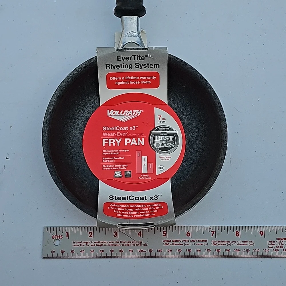 Vollrath steelcoat 7 in fry pan